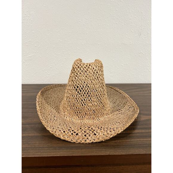 Bailey U-ROLLIT Vintage Cowboy Hat New West Western Straw Hat Tan Small Cowgirl - Picture 4 of 12